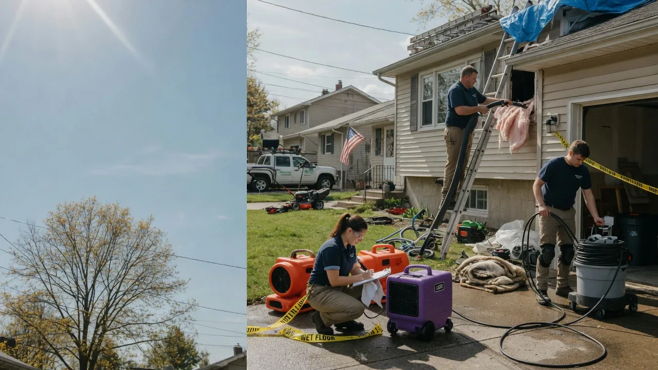 Emergency Water Removal in Bells, TX near me